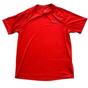 Under Armour Tech Short Sleeve Red T-Shirt – Men’s Medium